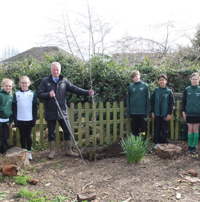 News » Year 6 Pupils Plant Trees For The Platinum Jubilee
